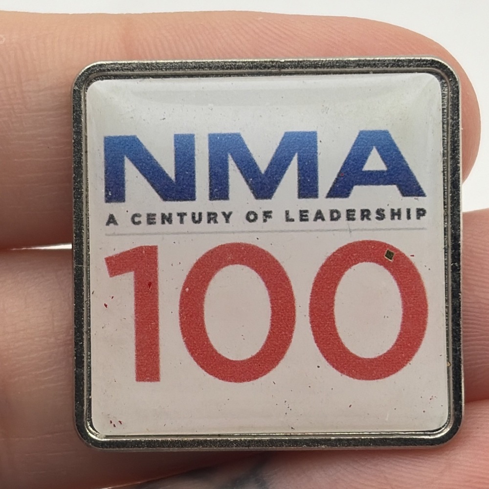 NMA National Management Association A Century Of Leadership 100 Lapel Hat Pin